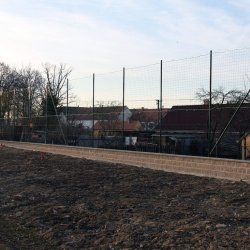 Oplocení fotbalového hřiště